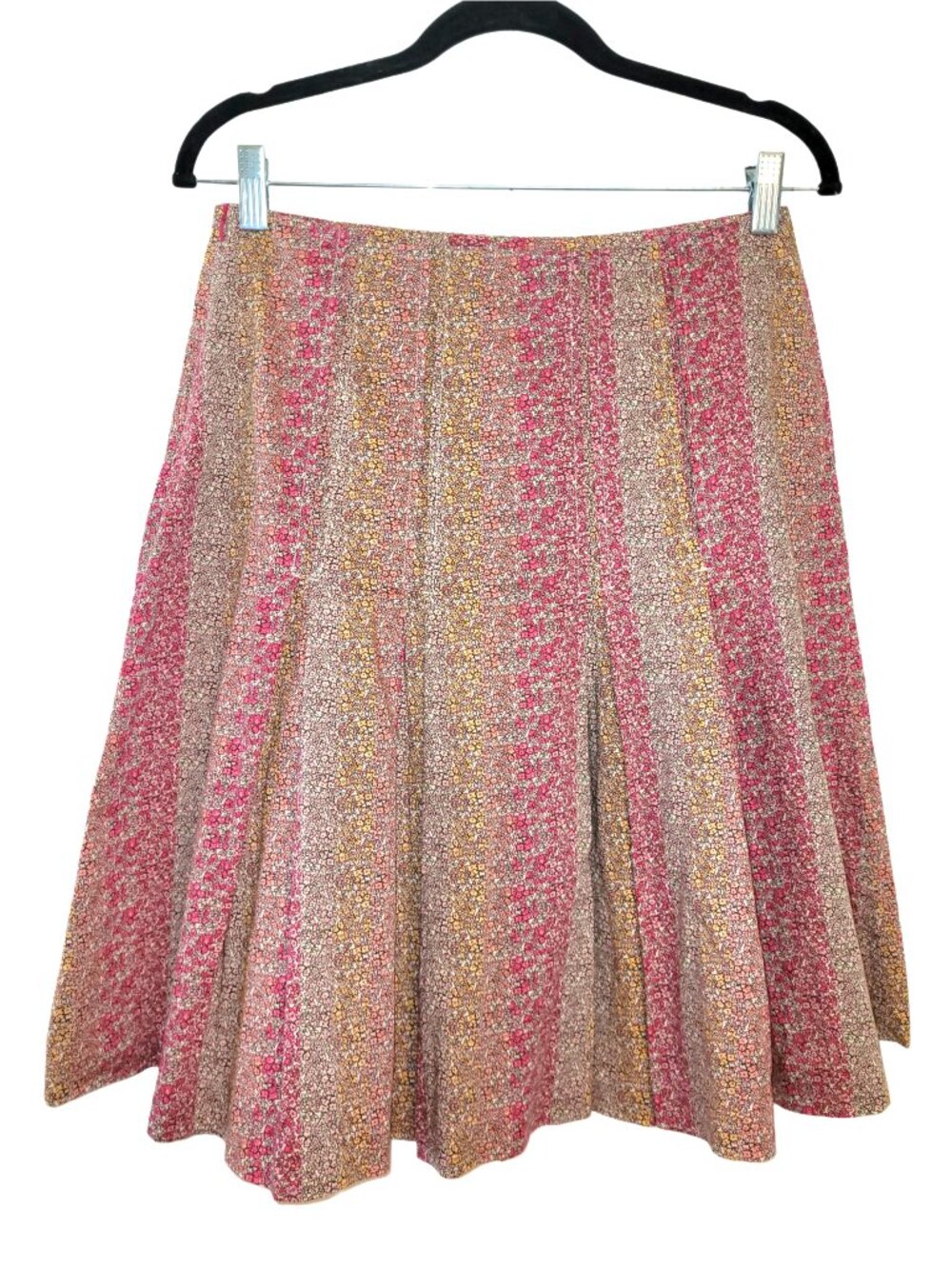 Brooks Brothers X Liberty Of London Floral Cotton Pleated Skirt
